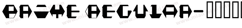 Prime Regular字体转换